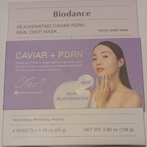 Biodance Caviar PDRN Facial Sheet Mask - Purple